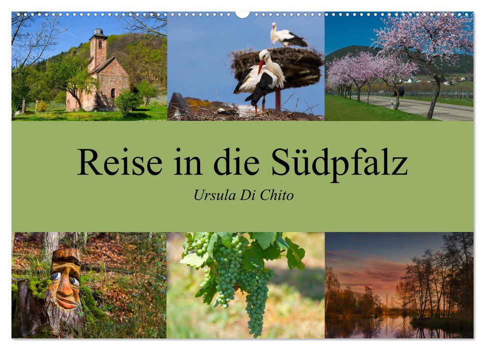 Reise in die Südpfalz (CALVENDO Wandkalender 2025)