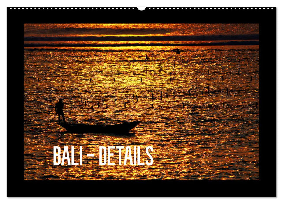 Bali - Details (CALVENDO Wandkalender 2025)