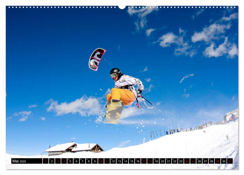 Snowkiting (CALVENDO Premium Wandkalender 2025)