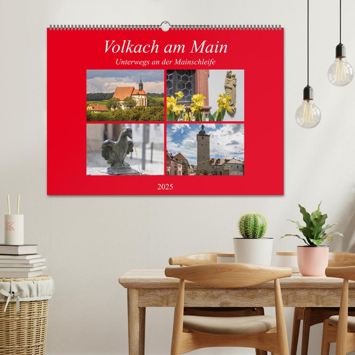 Volkach am Main (CALVENDO Wandkalender 2025)