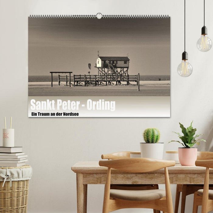 Sankt Peter-Ording. Ein Traum an der Nordsee (CALVENDO Wandkalender 2025)