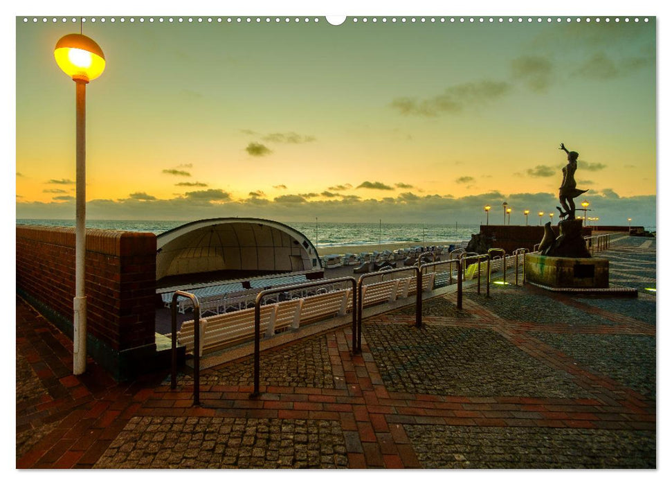 Ein Blick auf die Nordseeinsel Sylt (CALVENDO Premium Wandkalender 2025)