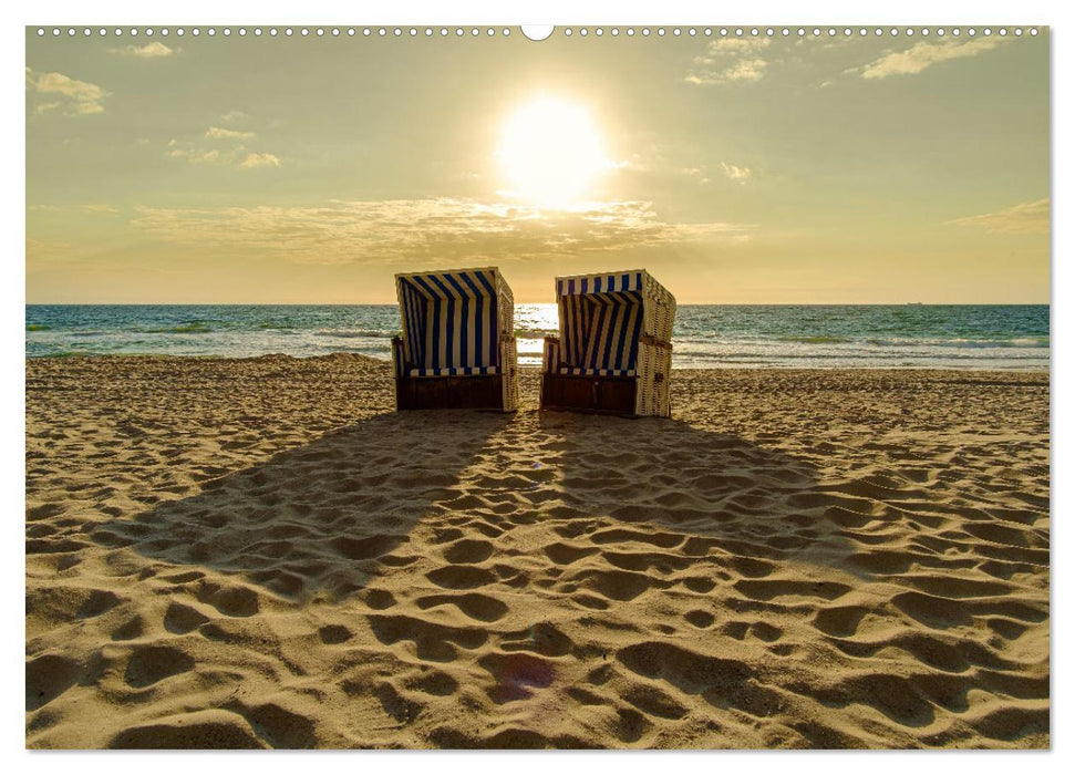 Ein Blick auf die Nordseeinsel Sylt (CALVENDO Premium Wandkalender 2025)