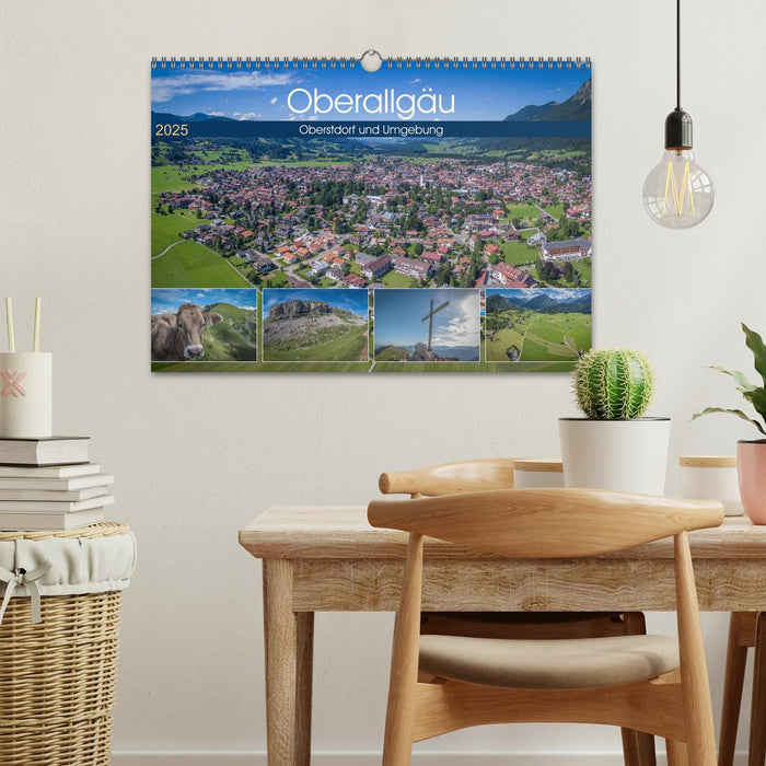 Oberallgäu - Oberstdorf und Umgebung (CALVENDO Wandkalender 2025)