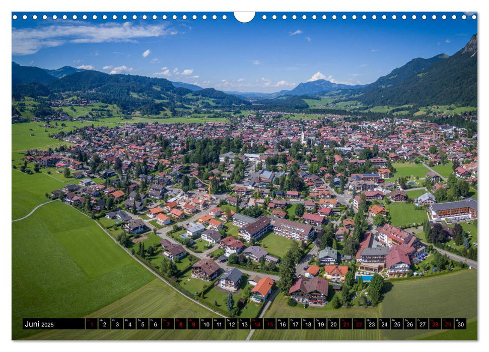 Oberallgäu - Oberstdorf und Umgebung (CALVENDO Wandkalender 2025)