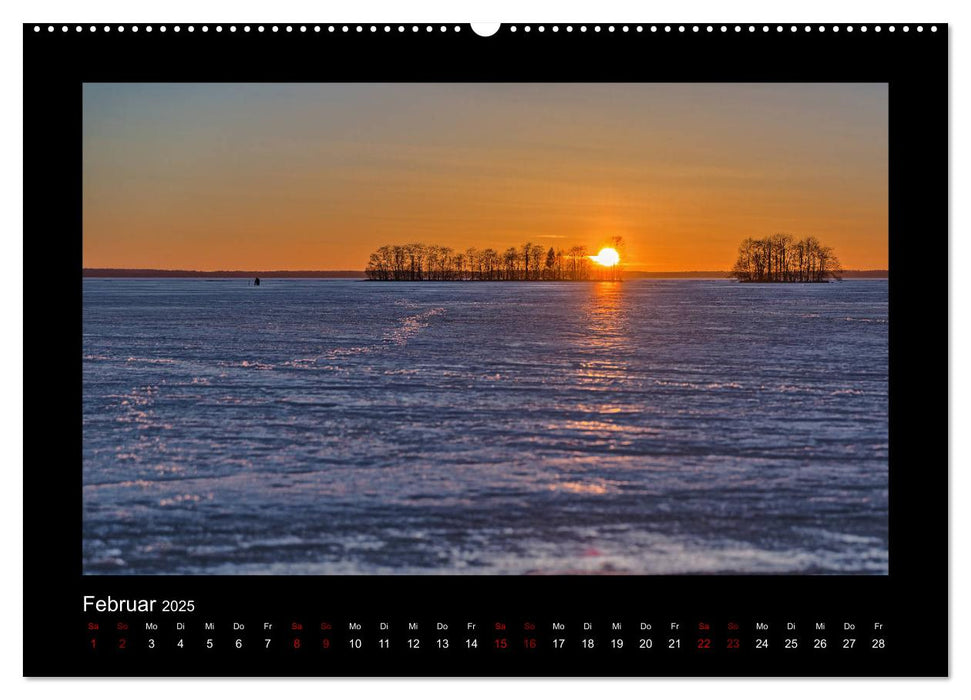 Finnland - Nordische Farbenspiele (CALVENDO Wandkalender 2025)