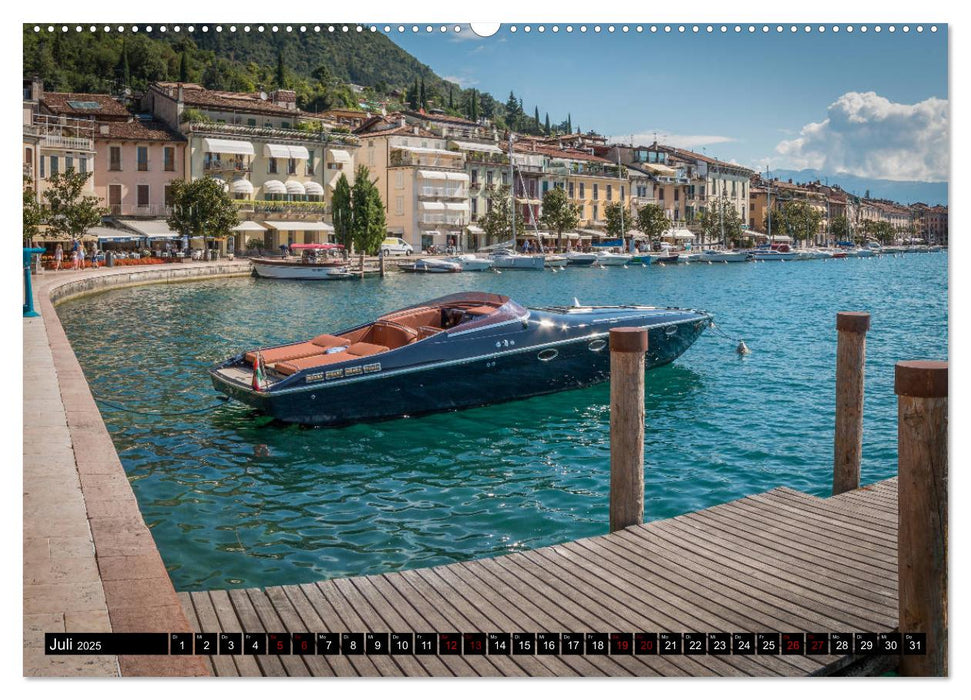 Gardasee - Impressionen aus der Lombardei (CALVENDO Premium Wandkalender 2025)