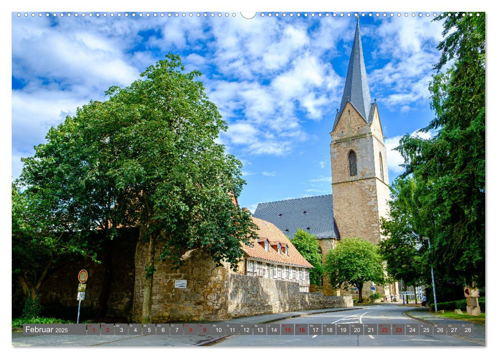 Ein Blick auf die Hansestadt Korbach (CALVENDO Premium Wandkalender 2025)