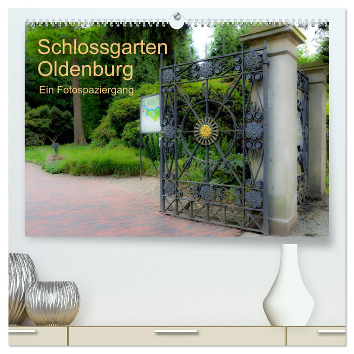 Schlossgarten Oldenburg. Ein Fotospaziergang (CALVENDO Premium Wandkalender 2025)