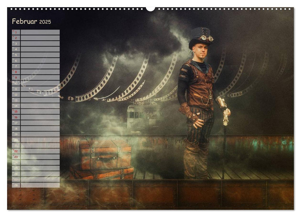 Steampunks (CALVENDO Premium Wandkalender 2025)