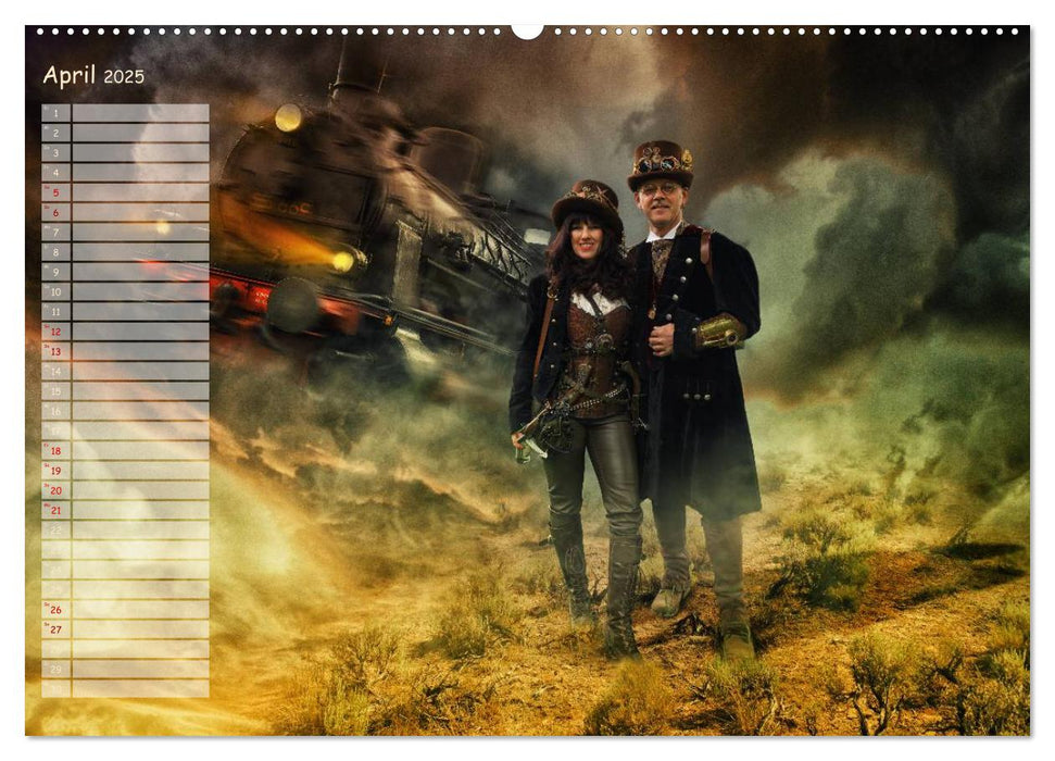 Steampunks (CALVENDO Premium Wandkalender 2025)