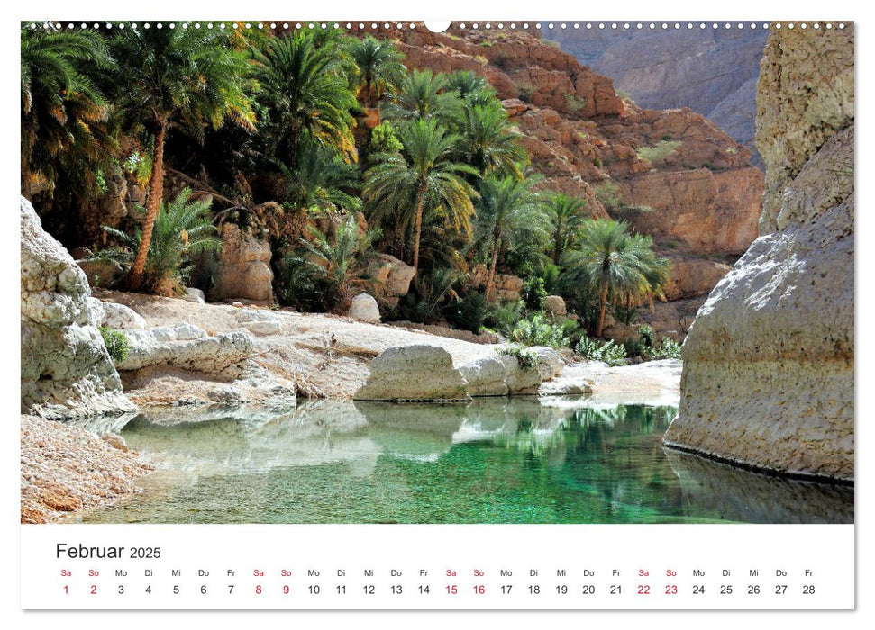 Sultanat Oman - Land des Orients (CALVENDO Premium Wandkalender 2025)