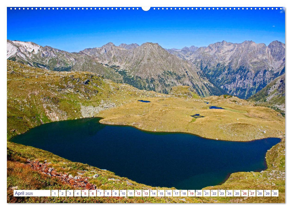 Schöne Lungauer Bergseen (CALVENDO Wandkalender 2025)