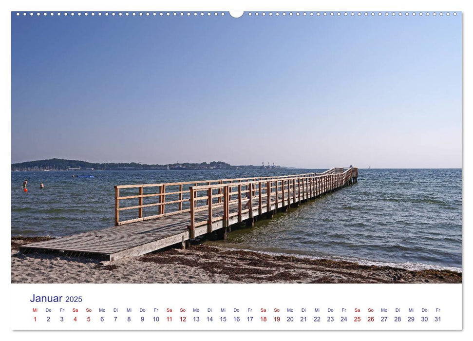 Radtouren ab Eckernförde (CALVENDO Premium Wandkalender 2025)