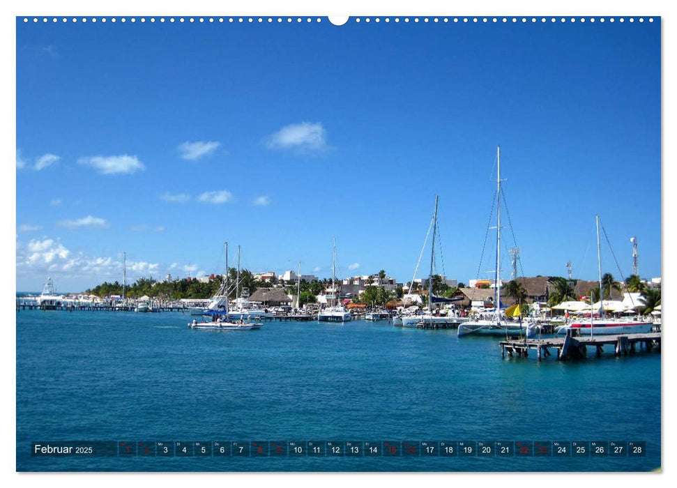 Isla Mujeres Mexiko (CALVENDO Premium Wandkalender 2025)