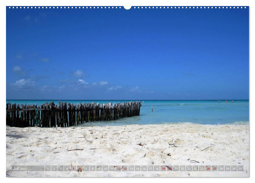 Isla Mujeres Mexiko (CALVENDO Premium Wandkalender 2025)