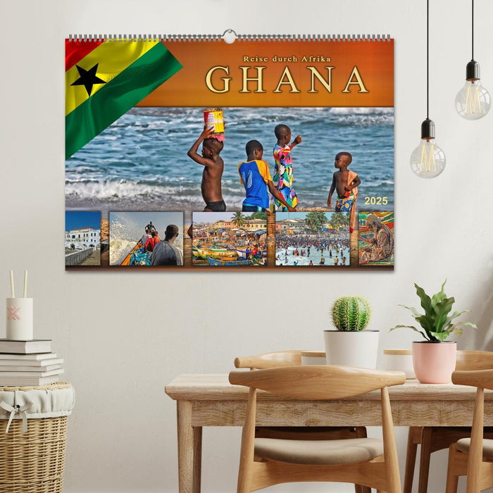 Reise durch Afrika - Ghana (CALVENDO Wandkalender 2025)
