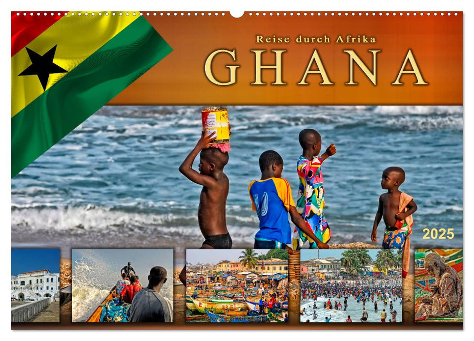 Reise durch Afrika - Ghana (CALVENDO Wandkalender 2025)