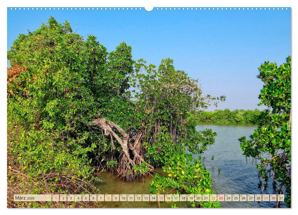 Reise durch Afrika - Ghana (CALVENDO Wandkalender 2025)