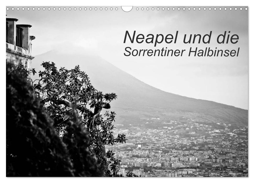 Neapel und die Sorrentiner Halbinsel (CALVENDO Wandkalender 2025)