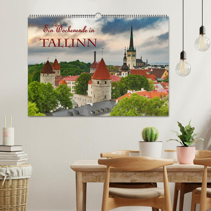 Ein Wochenende in Tallinn (CALVENDO Wandkalender 2025)