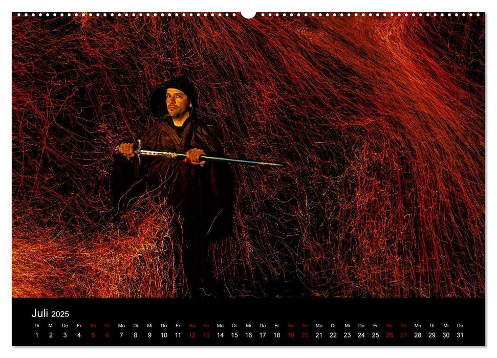 LIGHTPAINTING - malen mit Licht (CALVENDO Premium Wandkalender 2025)