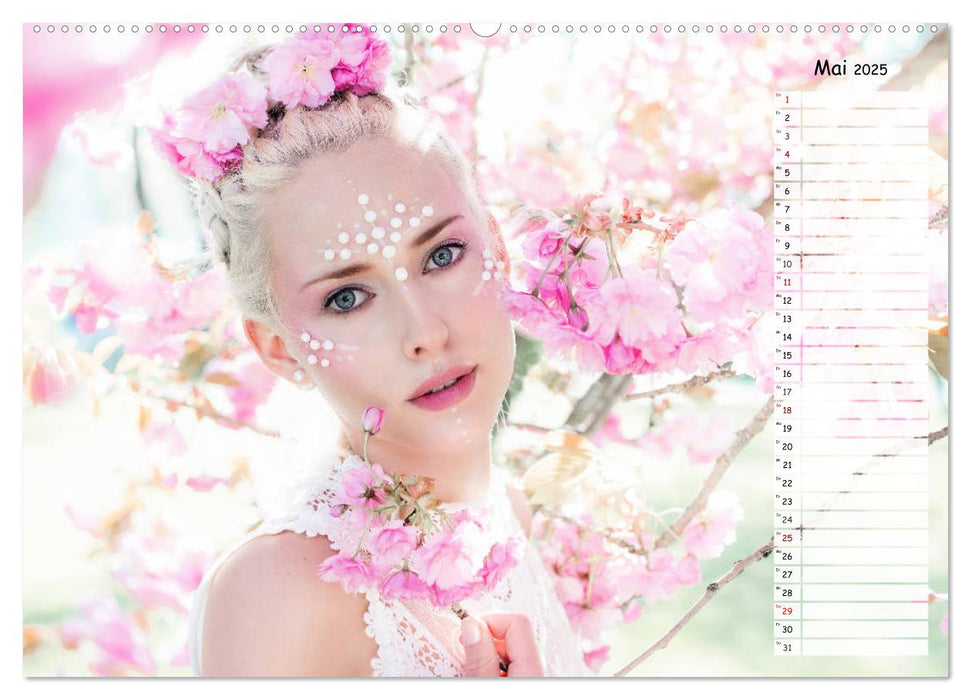 Bezaubernde Harmonie - Beautyfotografie phantastischer Welten (CALVENDO Premium Wandkalender 2025)