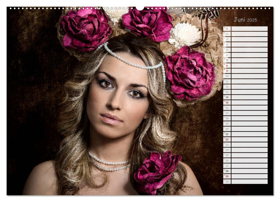 Bezaubernde Harmonie - Beautyfotografie phantastischer Welten (CALVENDO Premium Wandkalender 2025)