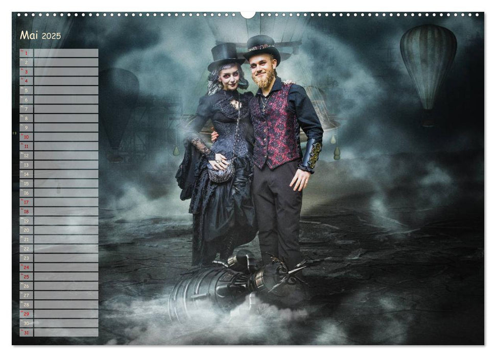 Steampunks (CALVENDO Wandkalender 2025)