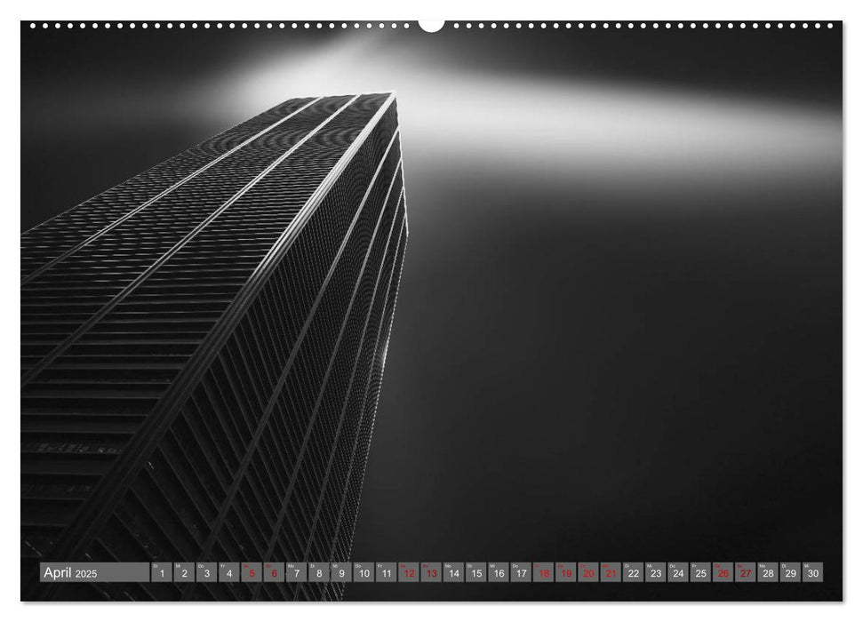 Architektur Hochhäuser (CALVENDO Premium Wandkalender 2025)