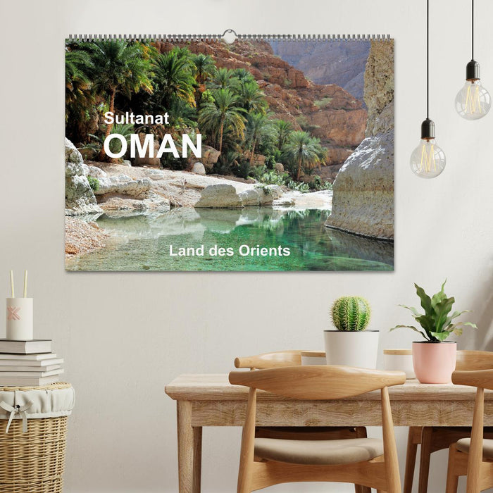 Sultanat Oman - Land des Orients (CALVENDO Wandkalender 2025)