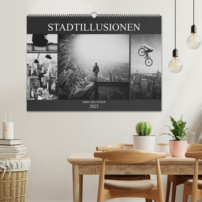 Stadtillusionen (CALVENDO Wandkalender 2025)