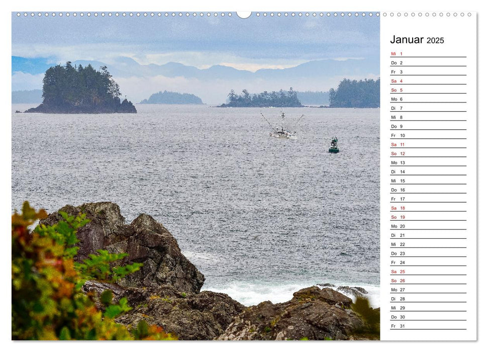 Vancouver Island - Perle im Kanadischen Westen (CALVENDO Wandkalender 2025)