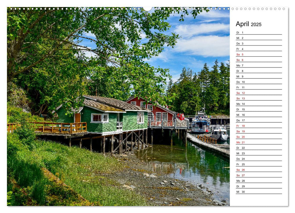 Vancouver Island - Perle im Kanadischen Westen (CALVENDO Wandkalender 2025)