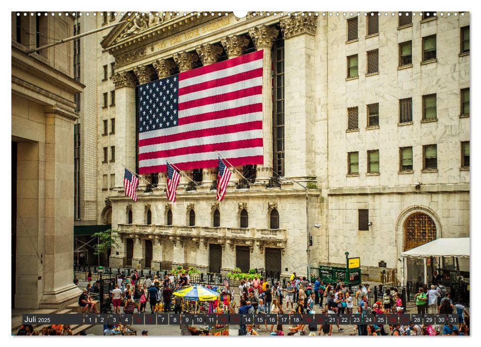 Stadtansichten New York (CALVENDO Premium Wandkalender 2025)