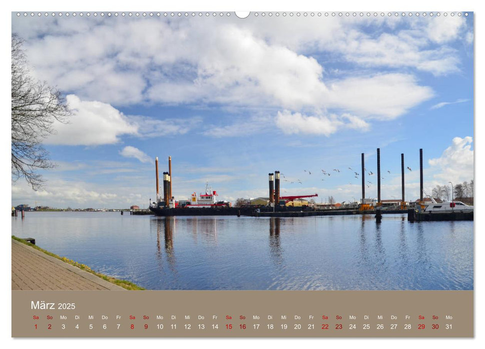 Wilhelmshaven - Sonne, Küste und Meer (CALVENDO Premium Wandkalender 2025)