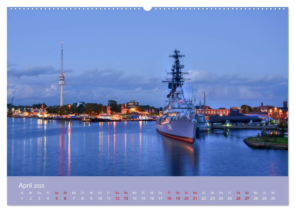 Wilhelmshaven - Sonne, Küste und Meer (CALVENDO Premium Wandkalender 2025)