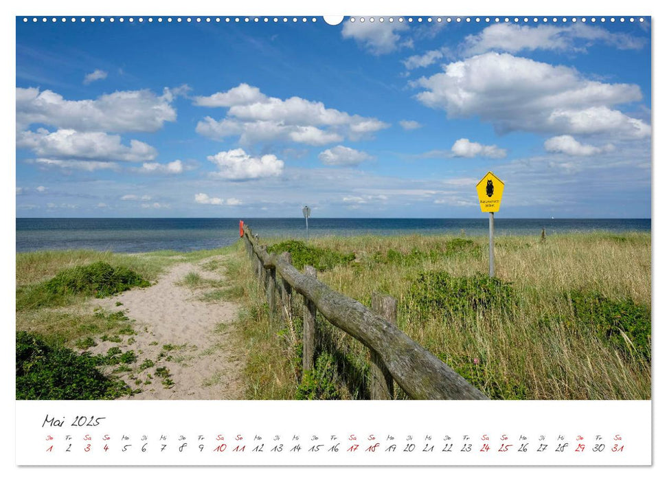 Maasholm - der Fischerort an Schlei und Ostsee (CALVENDO Wandkalender 2025)