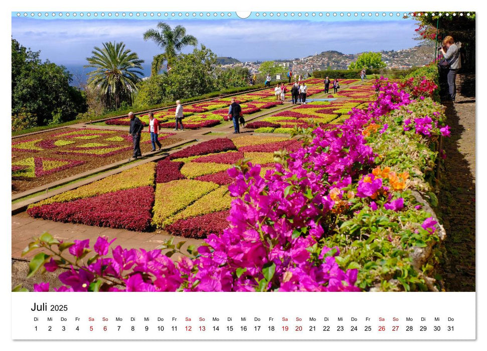 Madeira - Gärten und Quintas (CALVENDO Premium Wandkalender 2025)