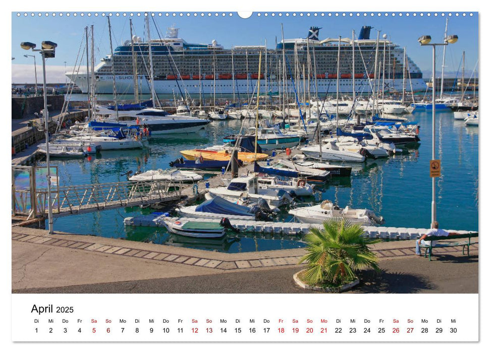 Funchal - Die Hauptstadt von Madeira (CALVENDO Premium Wandkalender 2025)