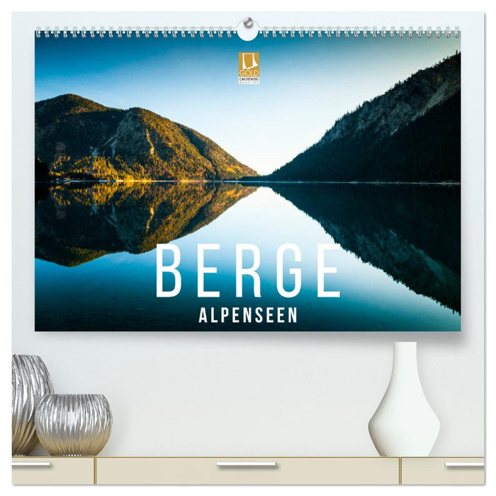 Berge. Alpenseen (CALVENDO Premium Wandkalender 2025)