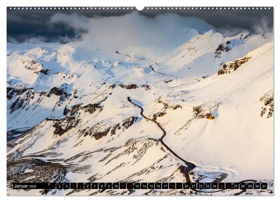 Berge. Wege in die Natur (CALVENDO Premium Wandkalender 2025)