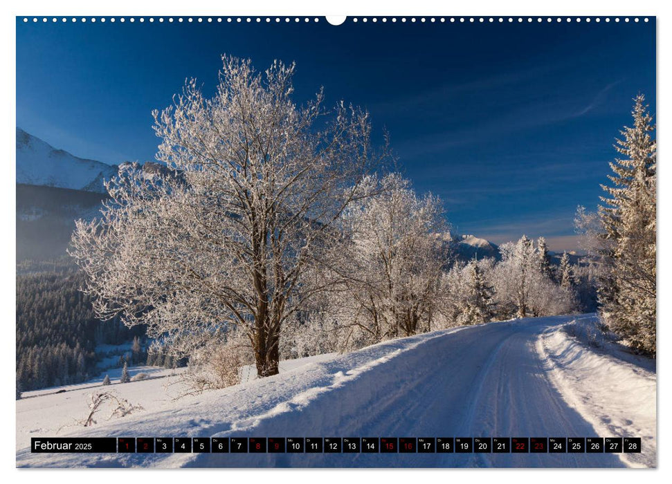 Berge. Wege in die Natur (CALVENDO Premium Wandkalender 2025)