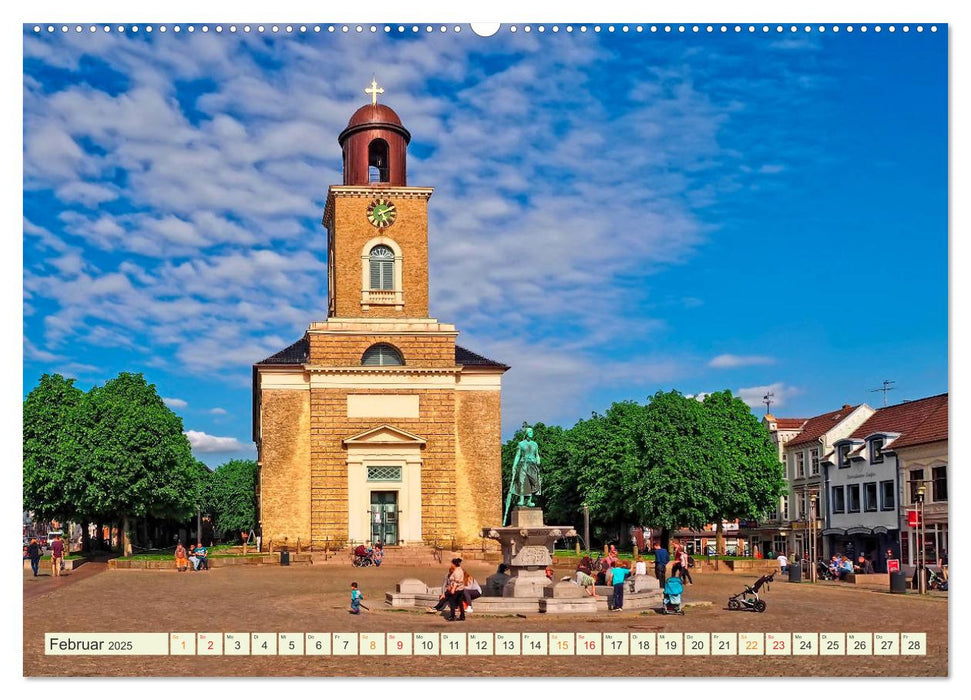 Reise an die Nordsee - Husum (CALVENDO Premium Wandkalender 2025)