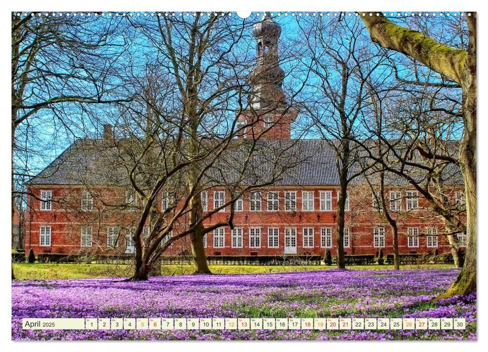 Reise an die Nordsee - Husum (CALVENDO Premium Wandkalender 2025)