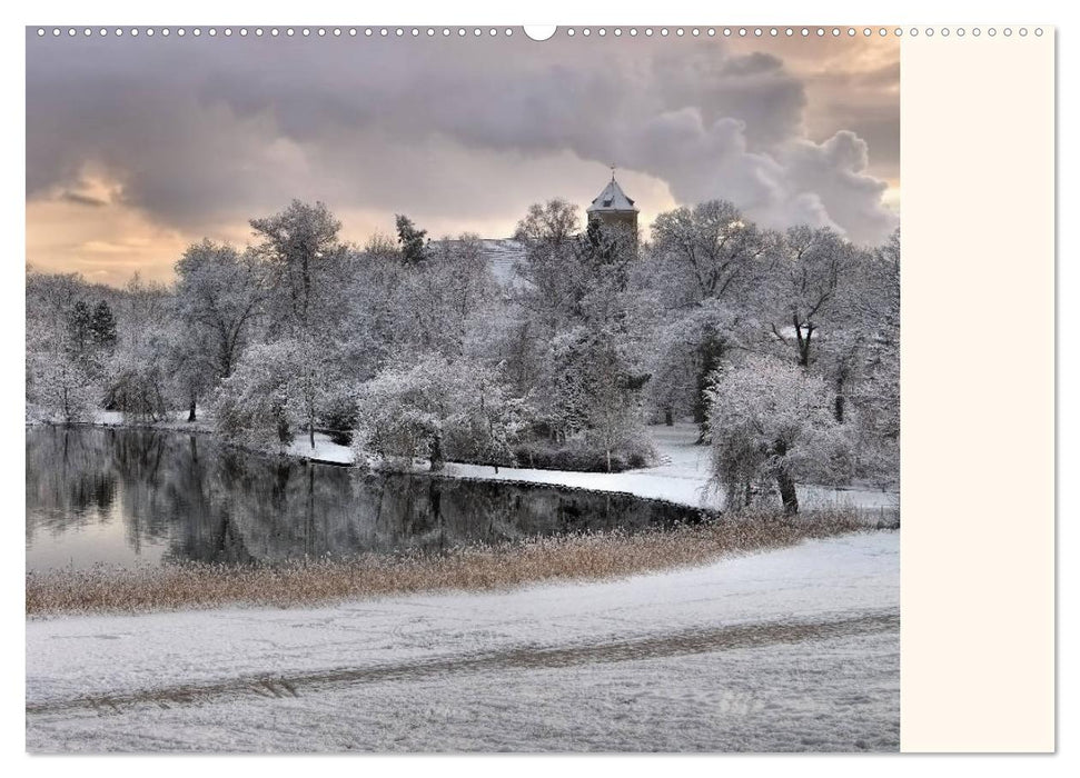 Schlösser der Niederlausitz (CALVENDO Premium Wandkalender 2025)