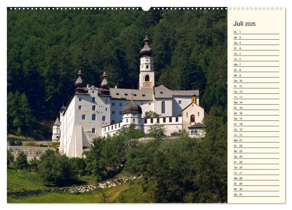 Vinschgau - Die Sonnenseite Südtirols (CALVENDO Premium Wandkalender 2025)