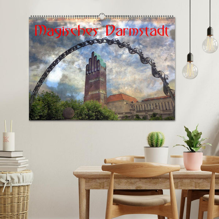 Magisches Darmstadt (CALVENDO Wandkalender 2025)