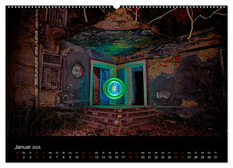 LIGHTPAINTING - malen mit Licht (CALVENDO Wandkalender 2025)