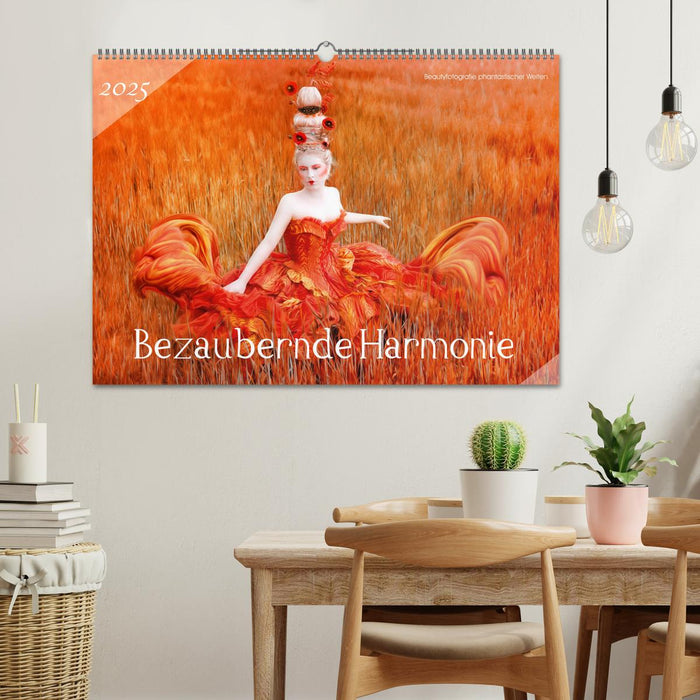 Bezaubernde Harmonie - Beautyfotografie phantastischer Welten (CALVENDO Wandkalender 2025)